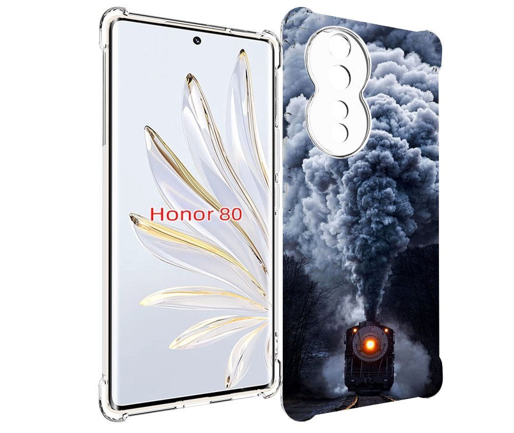 

Чехол MyPads Паровоз для Honor 80, Прозрачный, Tocco
