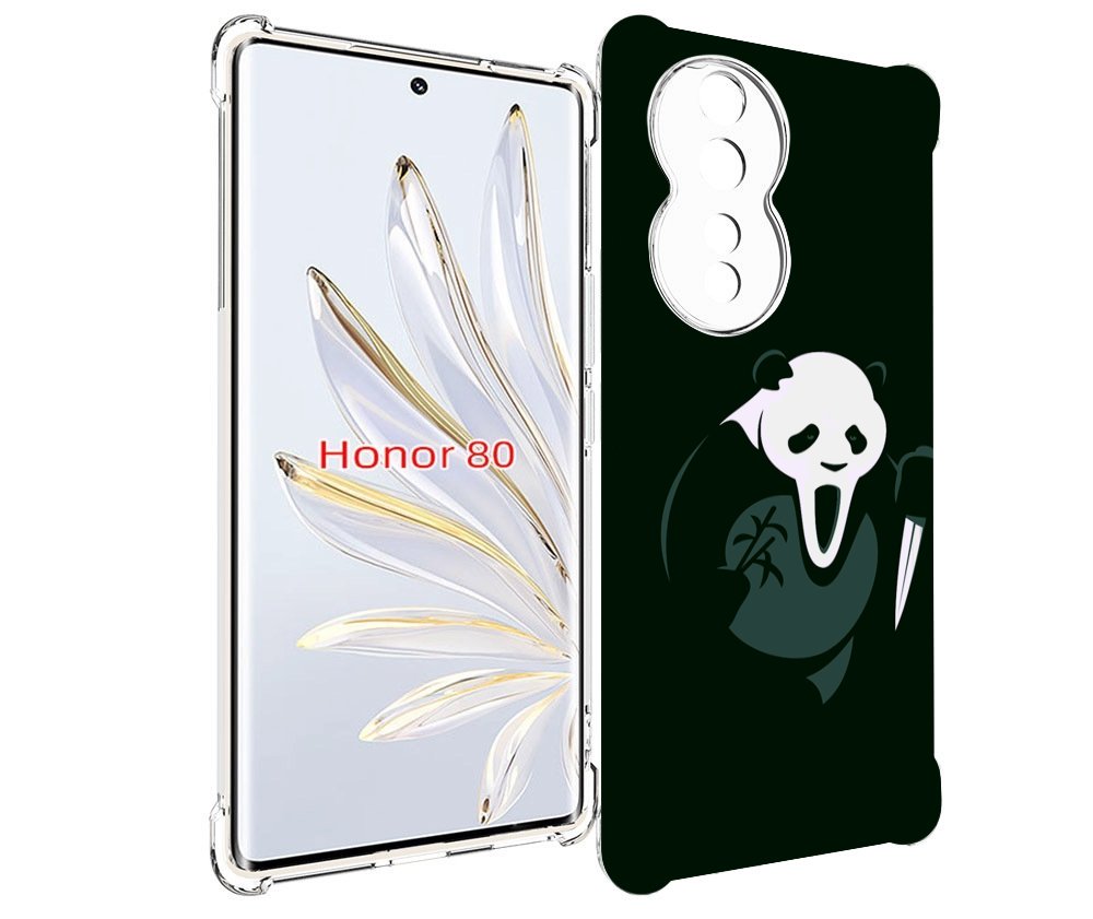 

Чехол MyPads Панда-крик для Honor 80, Прозрачный, Tocco