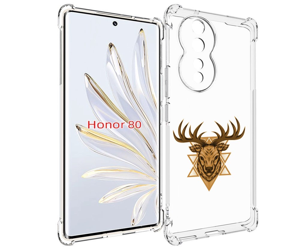 

Чехол MyPads Олень для Honor 80, Прозрачный, Tocco