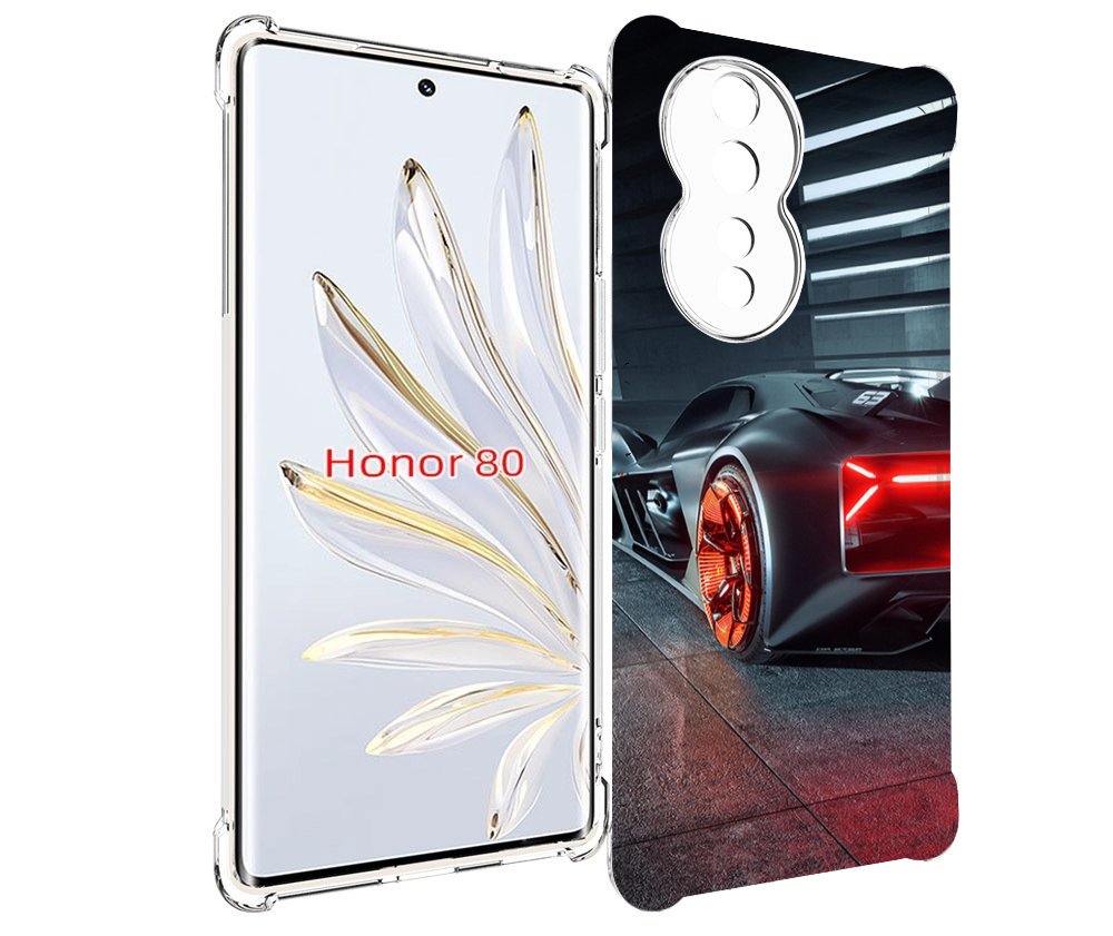 

Чехол MyPads Ночной-город мужской для Honor 80, Прозрачный, Tocco