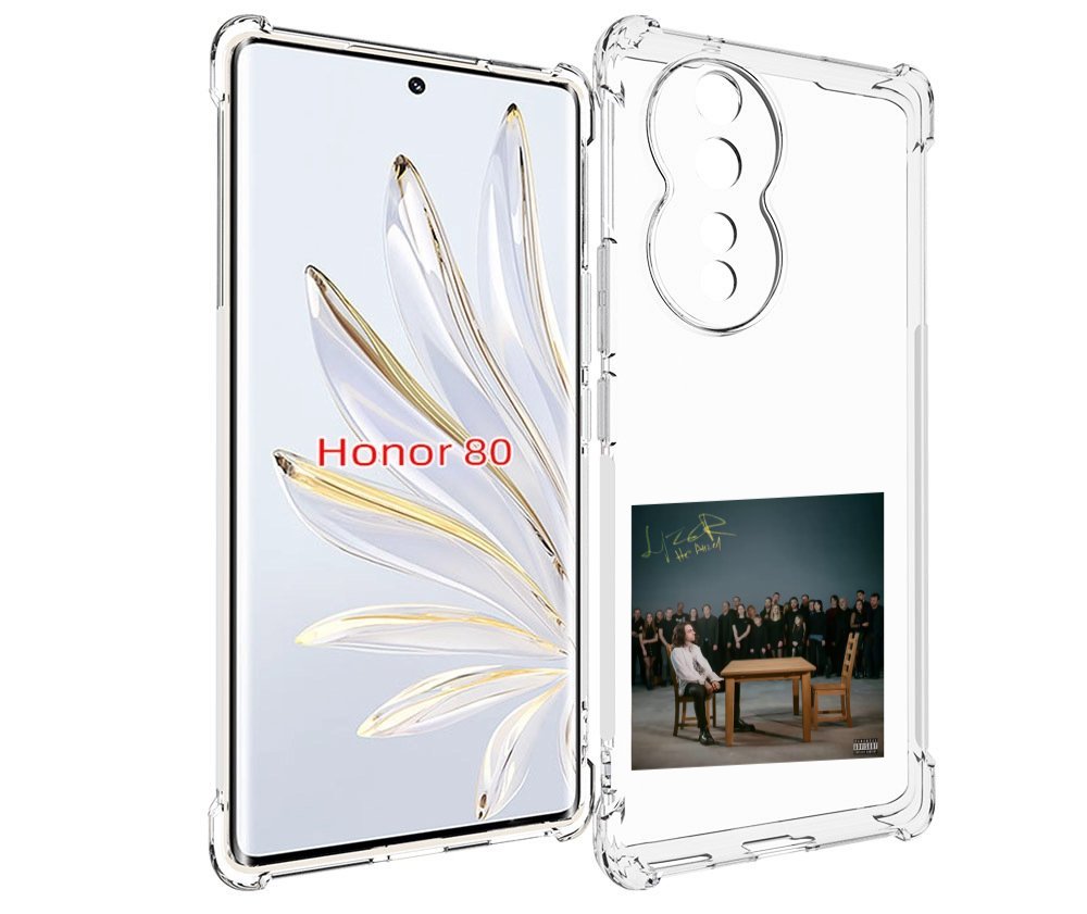 

Чехол MyPads Не Ангел LIZER для Honor 80, Прозрачный, Tocco