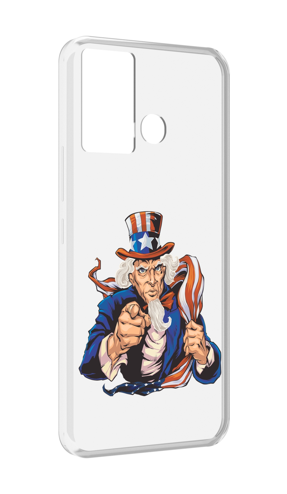 

Чехол MyPads Американский-дед для Infinix Hot 12 Play, Прозрачный, Tocco