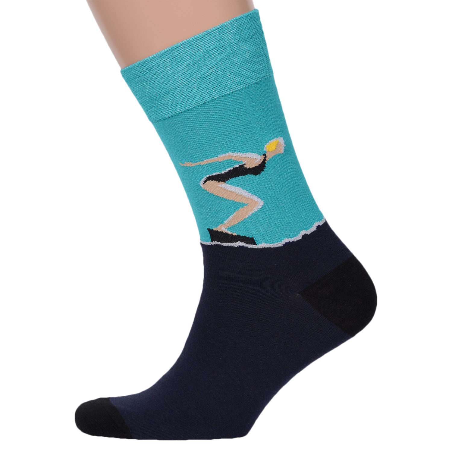 

Носки MoscowSocksClub nm-390 синие 27, Синий, nm-390