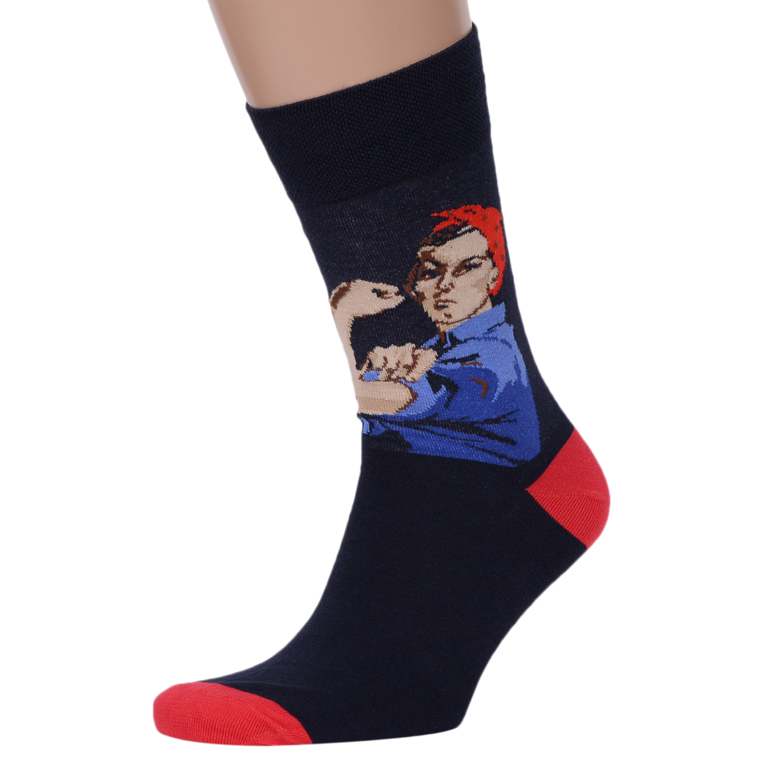 фото Носки moscowsocksclub nm-389 синие 29 (44-46)