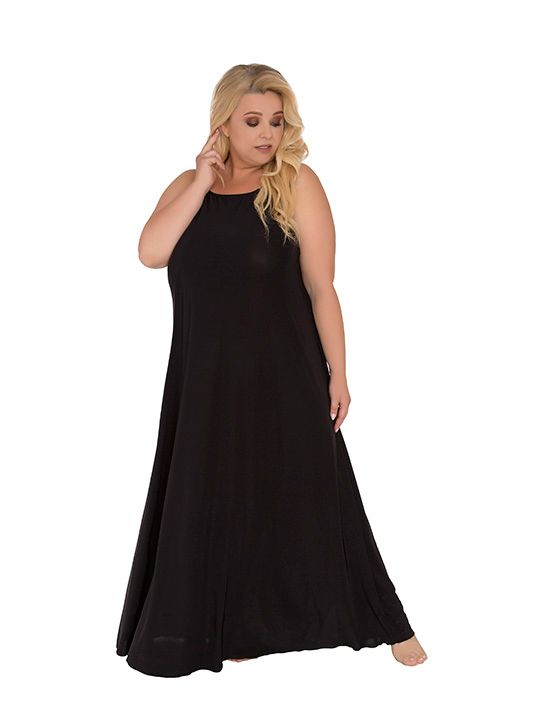 

Ночная сорочка женская Akcent 570 черная 2XL, Черный, 570