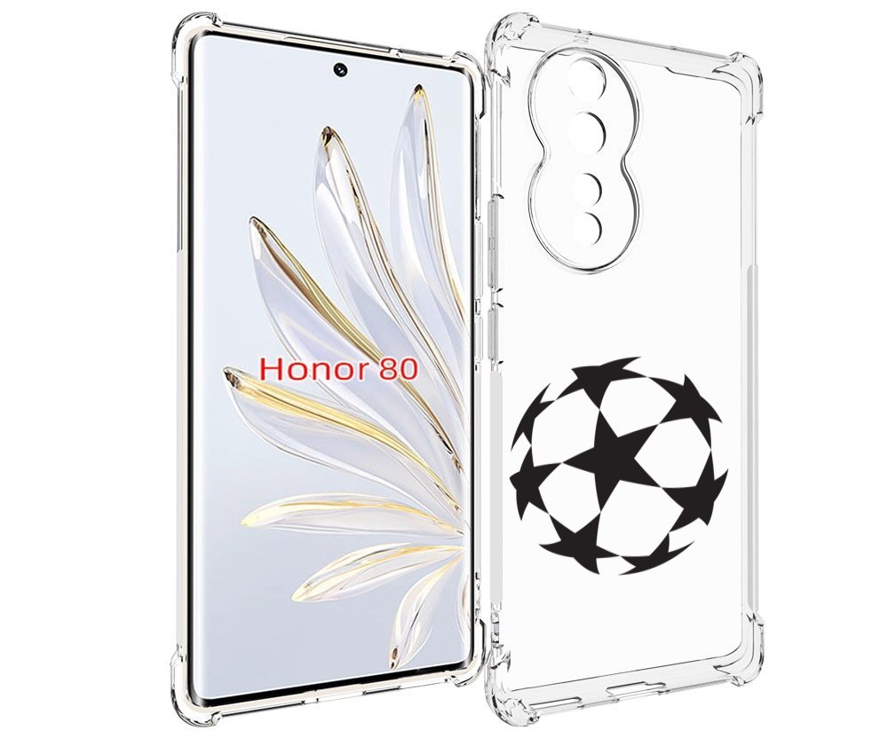 

Чехол MyPads Мячик для Honor 80, Прозрачный, Tocco