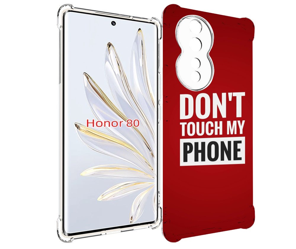

Чехол MyPads Мой-телефон для Honor 80, Прозрачный, Tocco