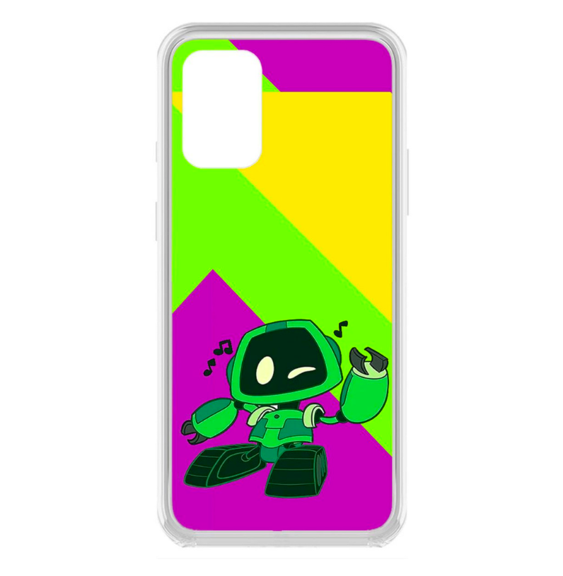 

Чехол-накладка Krutoff Clear Case Хаги Ваги - Буги-бот для Vivo V23 5G