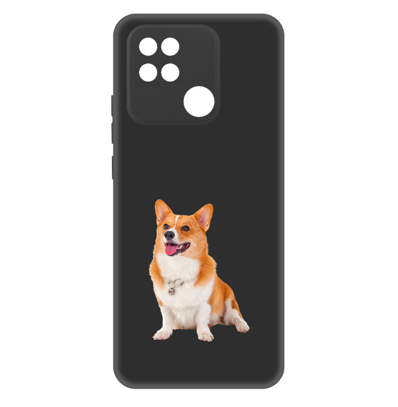 

Чехол-накладка Krutoff Soft Case Корги для INFINIX Note 11 Pro черный