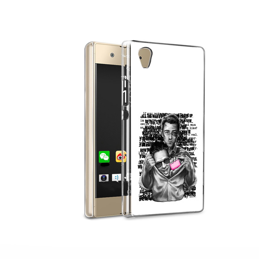 

Чехол MyPads Tocco для Sony Xperia XA1 Ultra бойцовский клуб (PT67027.252.242), Прозрачный, Tocco
