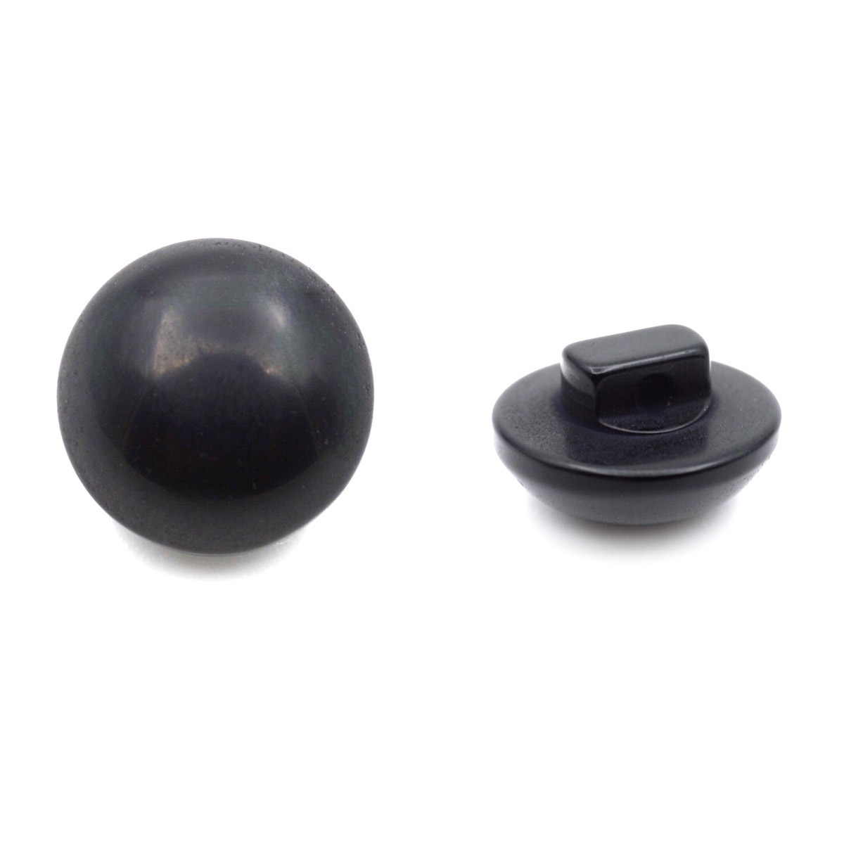 

PS20 Пуговица 18L (11мм) на ножке, пластик (Black - черный), 72шт, 625642