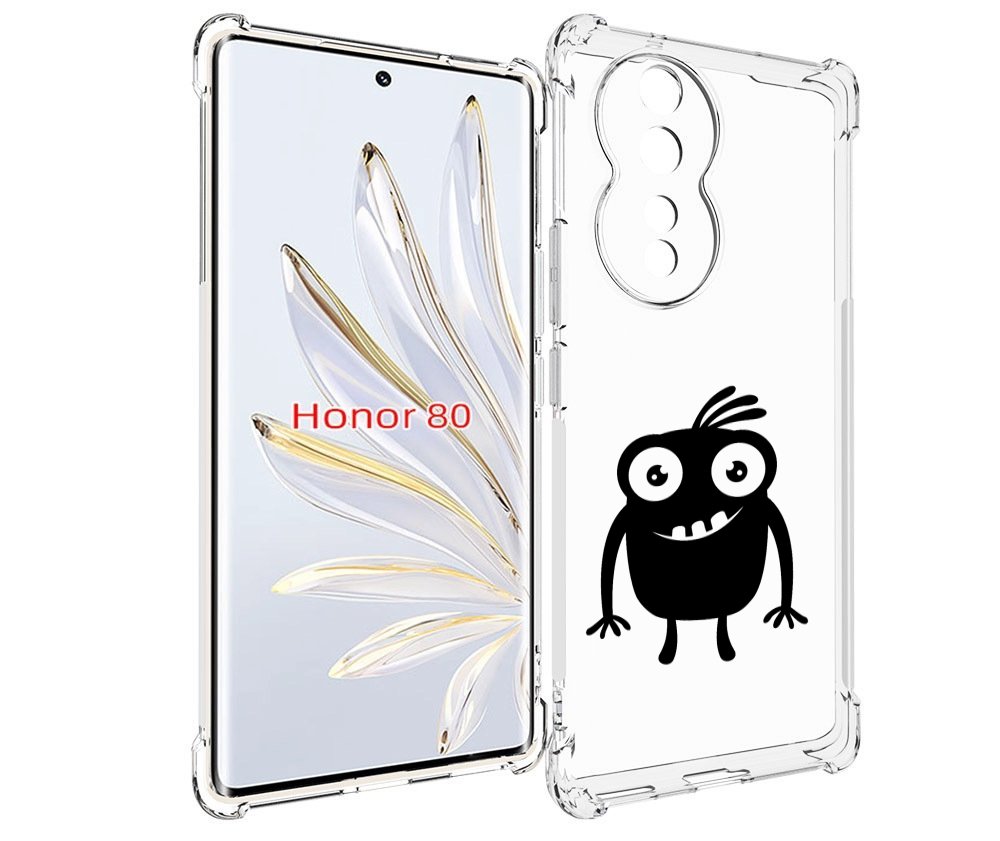 

Чехол MyPads Масяня для Honor 80, Прозрачный, Tocco