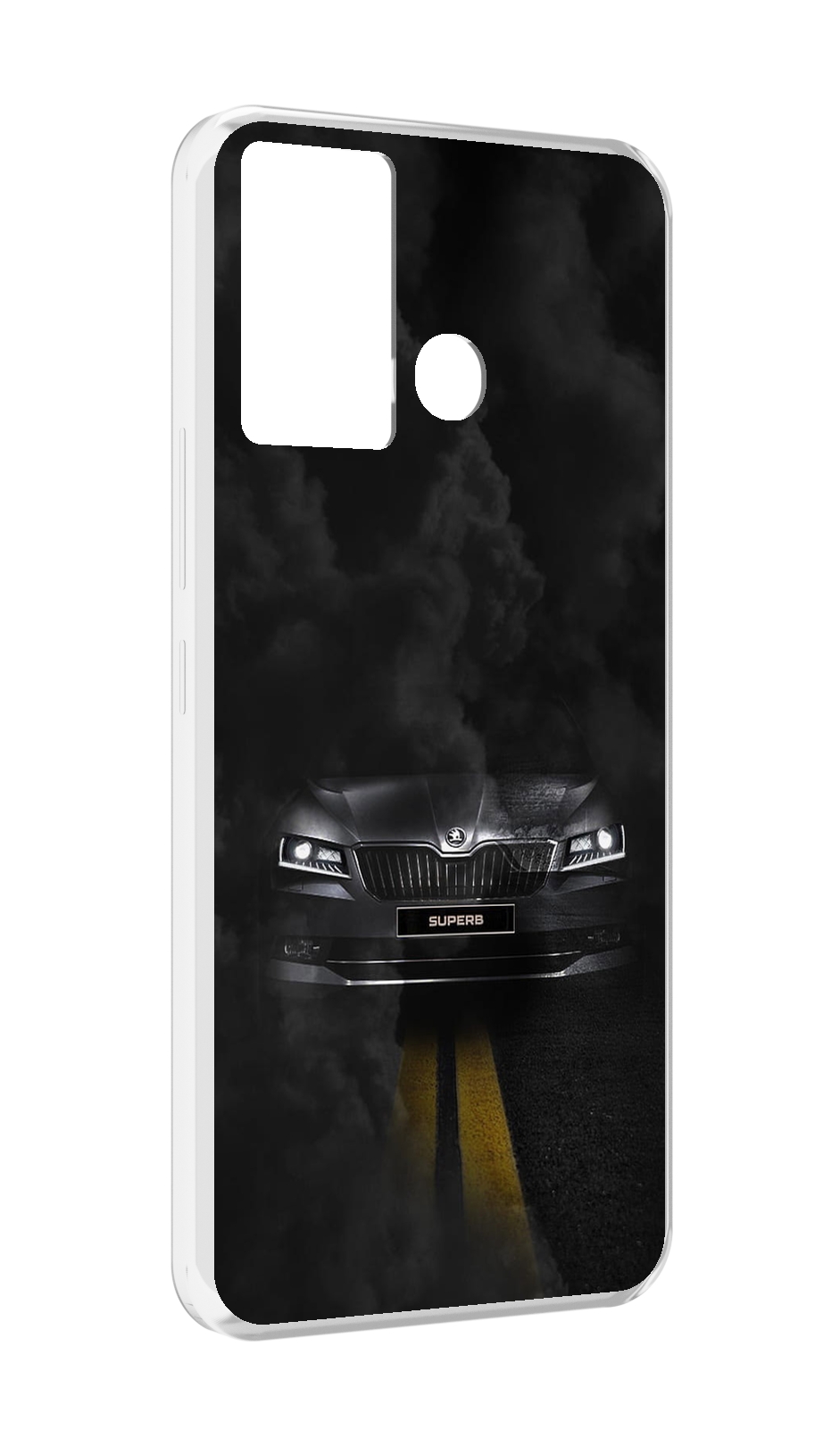 Чехол MyPads skoda 1 для Infinix Hot 12 Play