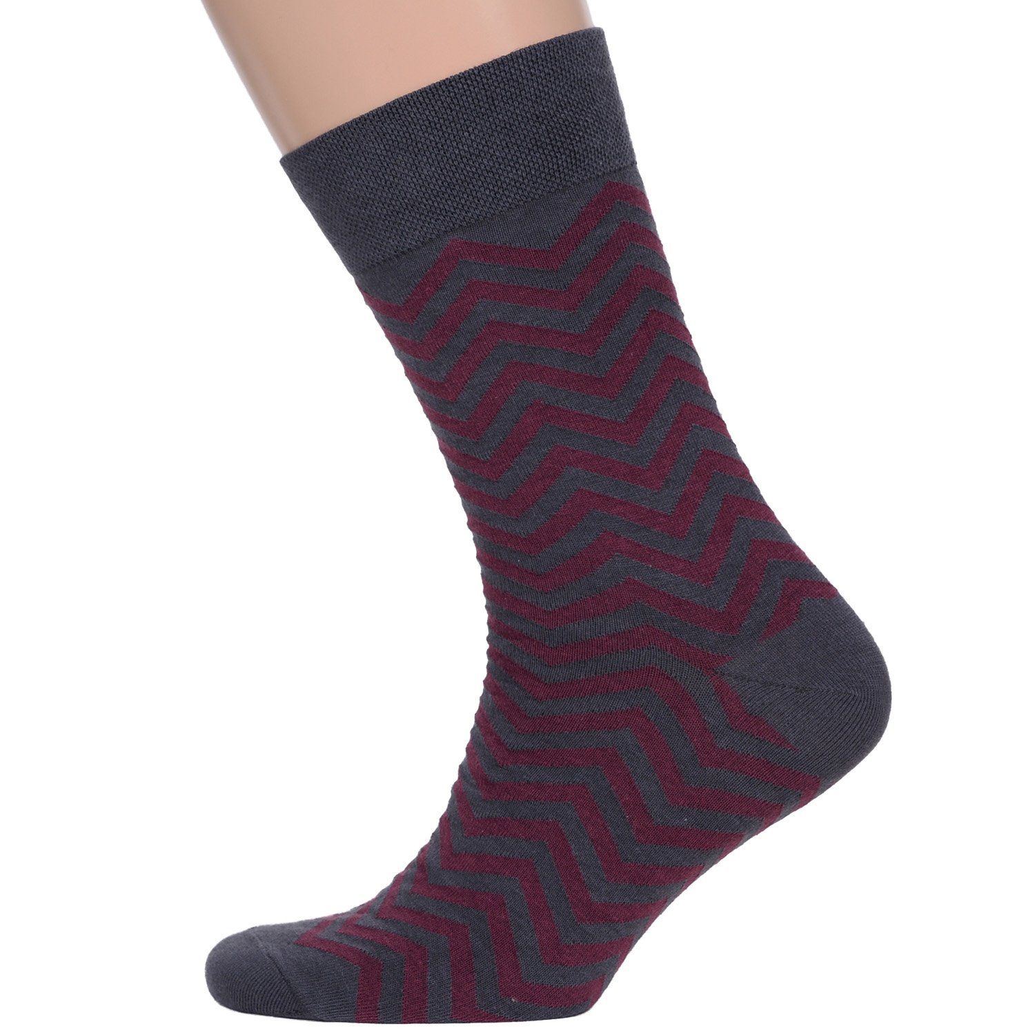 

Носки MoscowSocksClub nm-356 бордовые 29 (44-46), Бордовый, nm-356