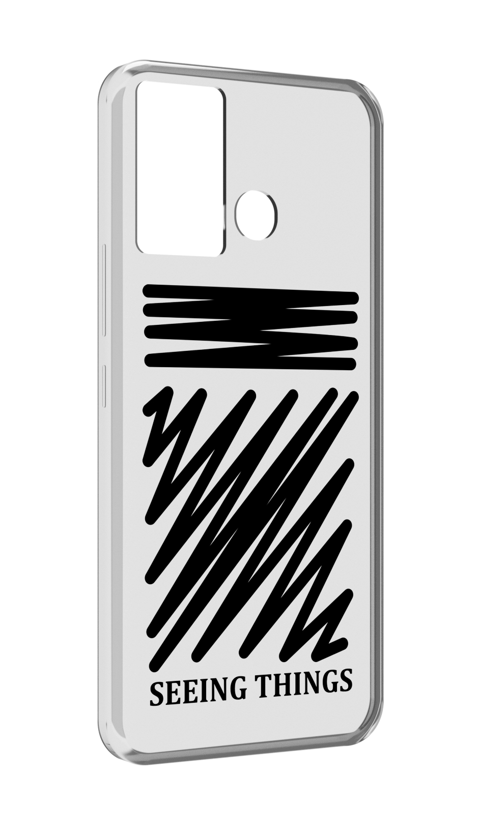 

Чехол MyPads seeing-things для Infinix Hot 12 Play, Прозрачный, Tocco