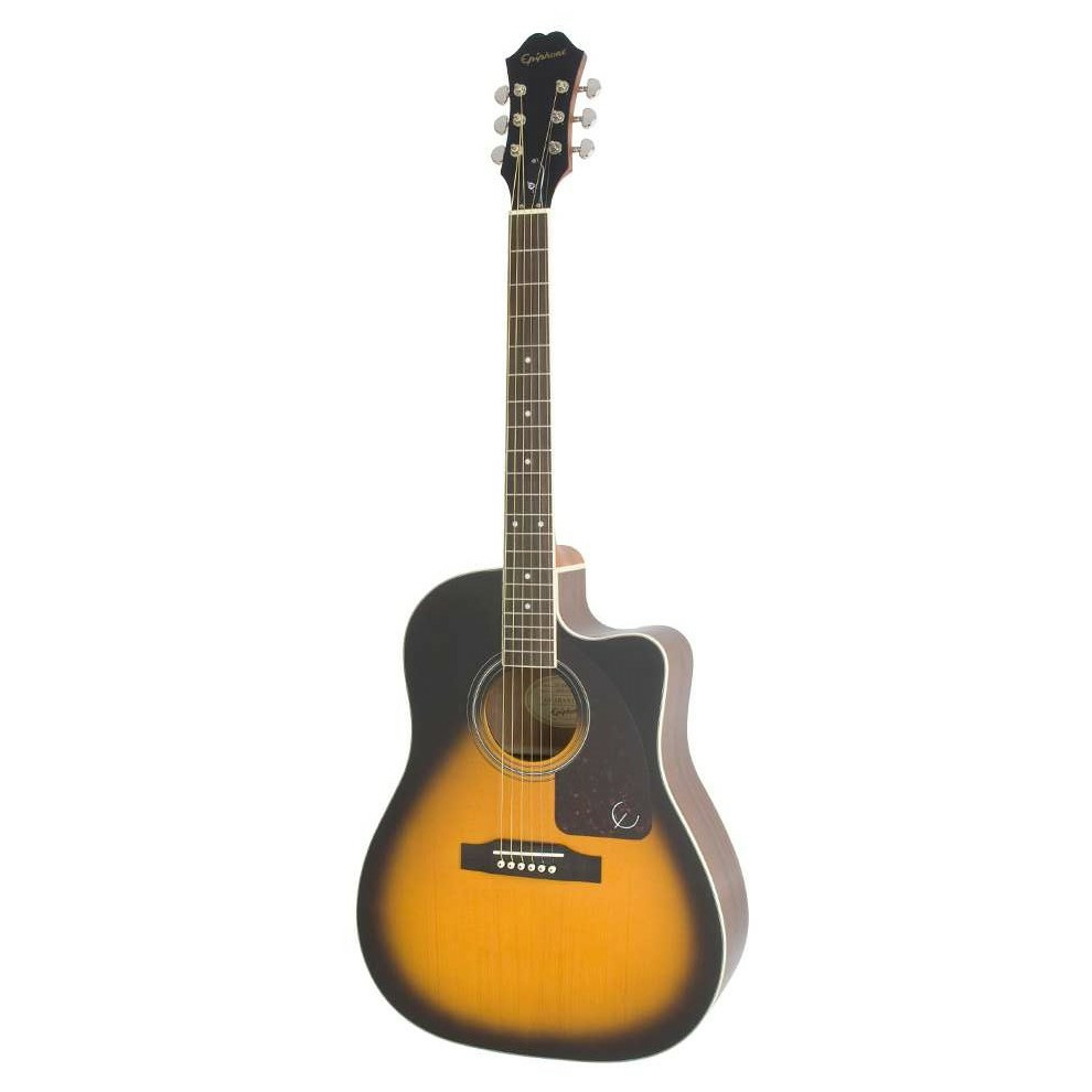 фото Акустическая гитара epiphone aj-220sce vintage sunburst