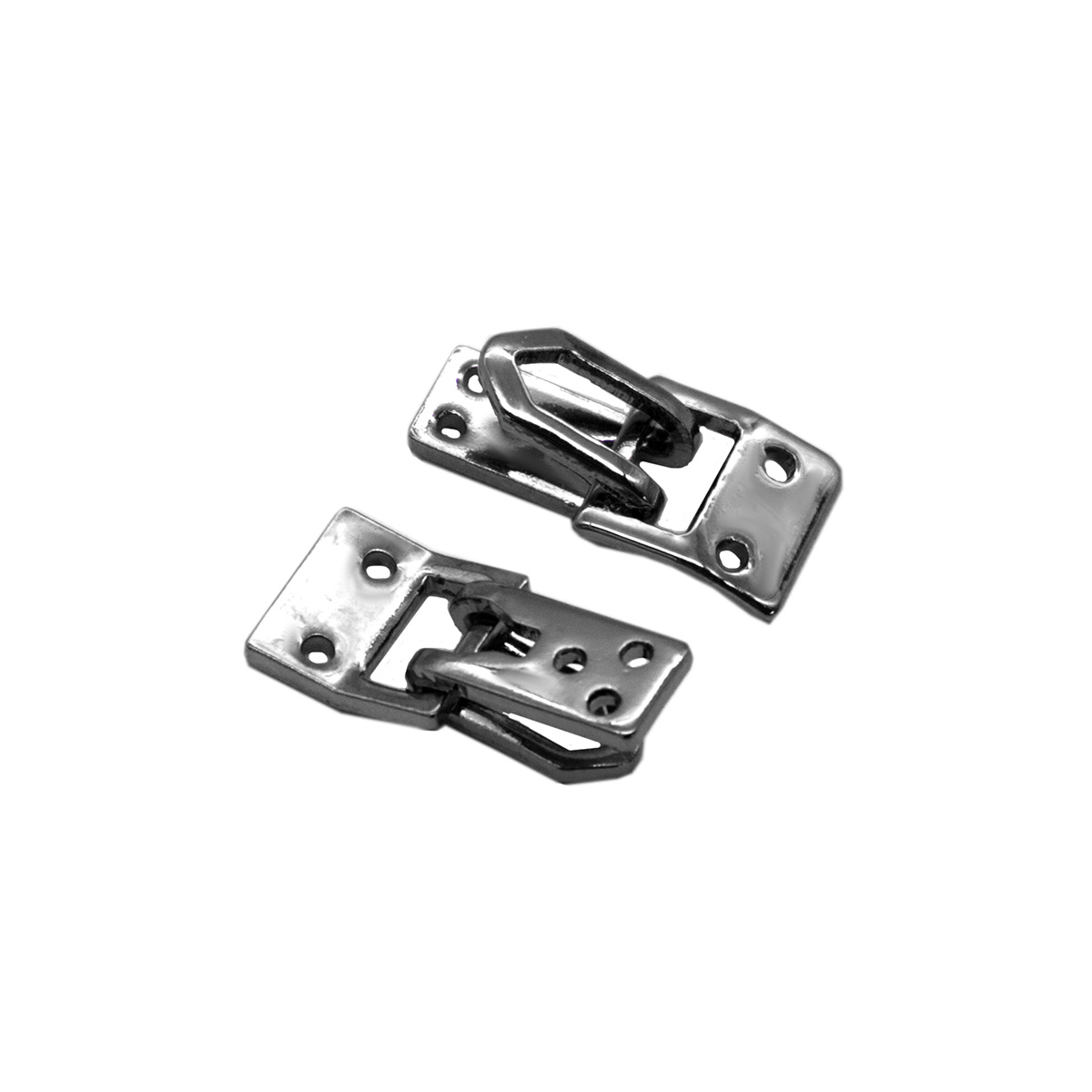 

DF-209 Крючок пришивной для одежды (застежка) 1,5*0,7см (pewter), 10шт, Серебристый, 498888