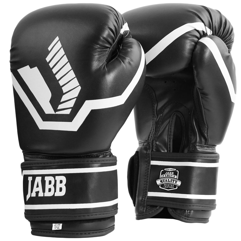 

Перчатки бокс.(иск.кожа) Jabb JE-2015/Basic 25 черный 10ун., JE-2015