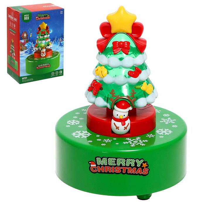 

Заводная музыкальная игрушка Новогодняя елка