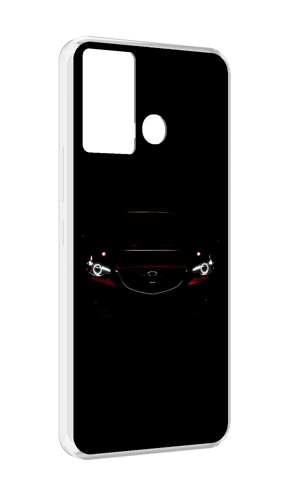 

Чехол MyPads mazda 2 мужской для Infinix Hot 12 Play, Прозрачный, Tocco