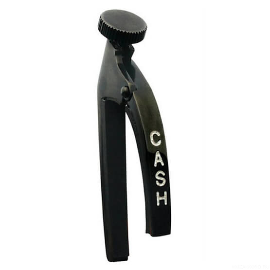 Каподастр для гитары DUNLOP JCS-50F Flat Johnny Cash Capo черный