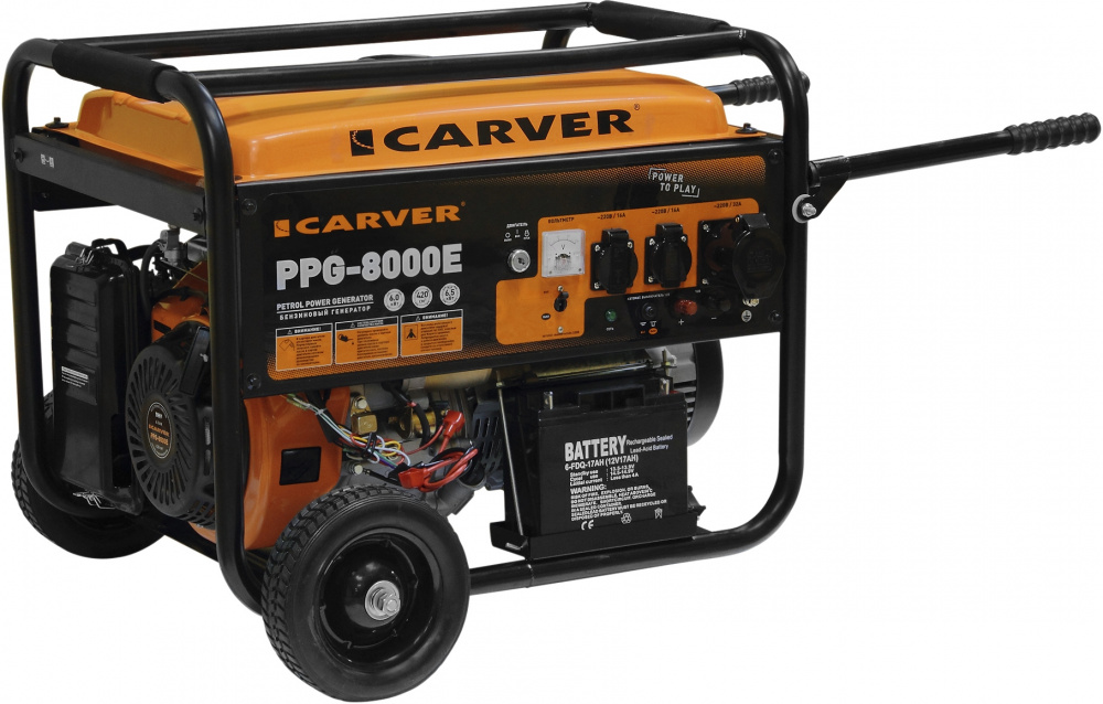 генератор carver ppg 8000e 3 6квт Генератор Carver PPG- 8000Е