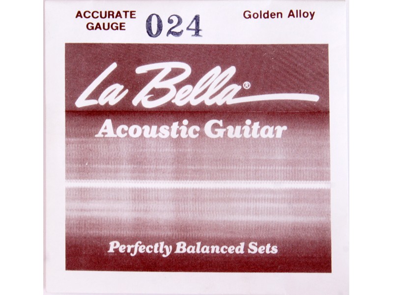 

Струна отдельная LA BELLA GW024, GW024