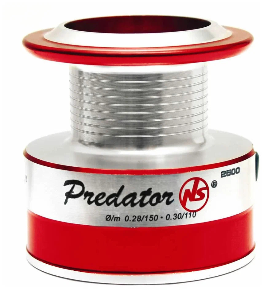 

Шпуля Predator NS 1500, Красный;серебристый
