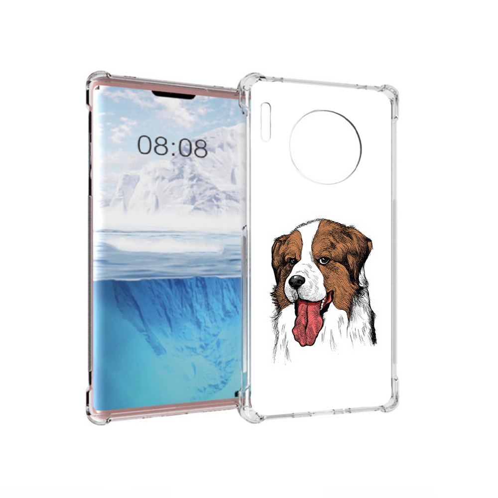 Чехол MyPads Tocco для Huawei Mate 30 Pro бетховен