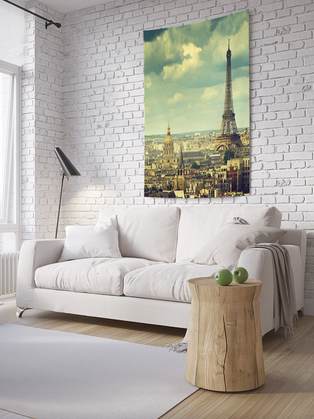 

Вертикальное фотопанно на стену JoyArty Парижский край 150x200 см, Парижский край