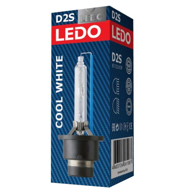 

Лампа ксеноновая LEDO D2S 6000К Cool White 85122LXCW
