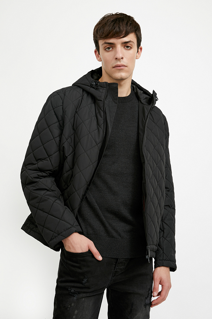 фото Куртка мужская finn flare a20-21017 черная xl