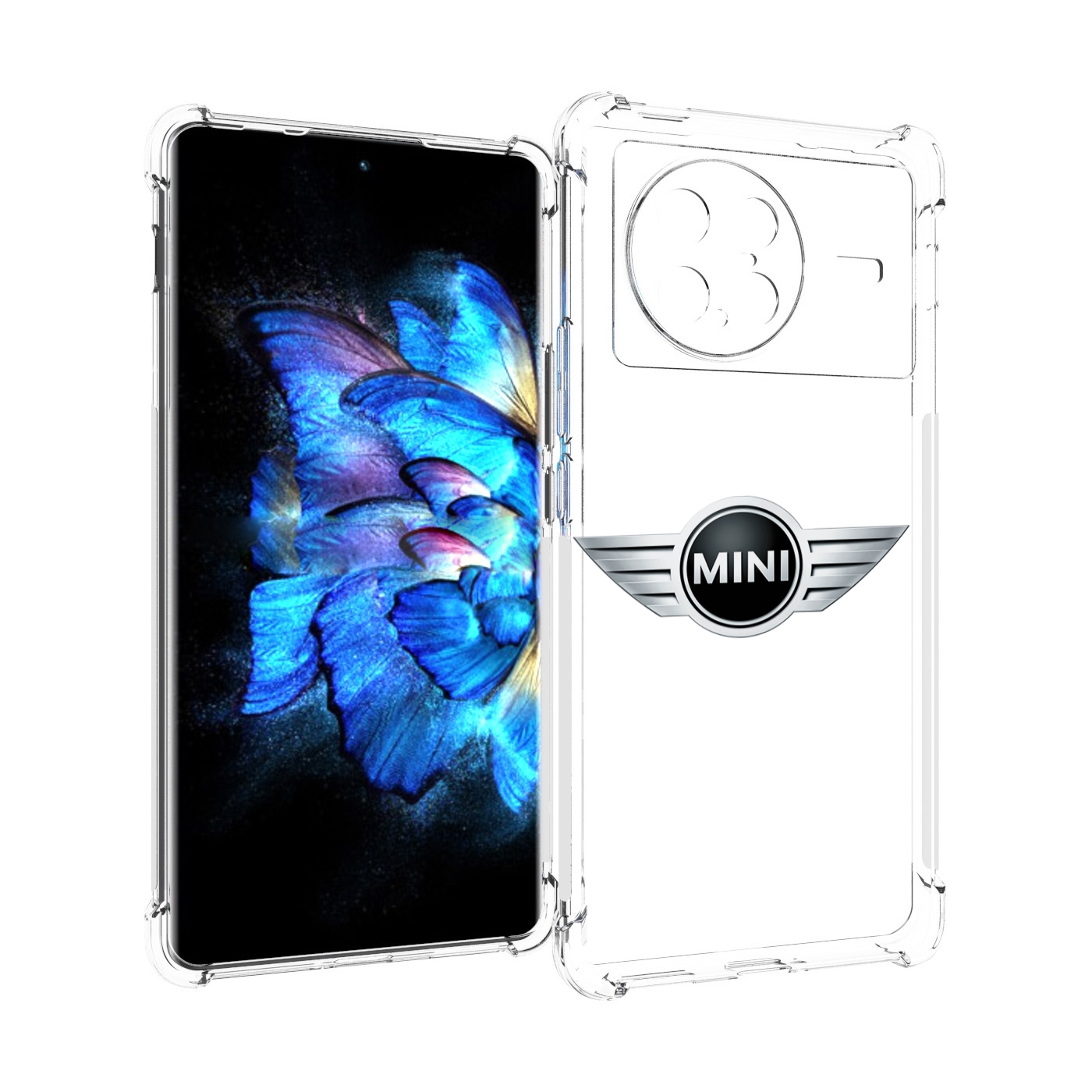 

Чехол MyPads mini-5 для Vivo X Note 5G, Прозрачный, Tocco