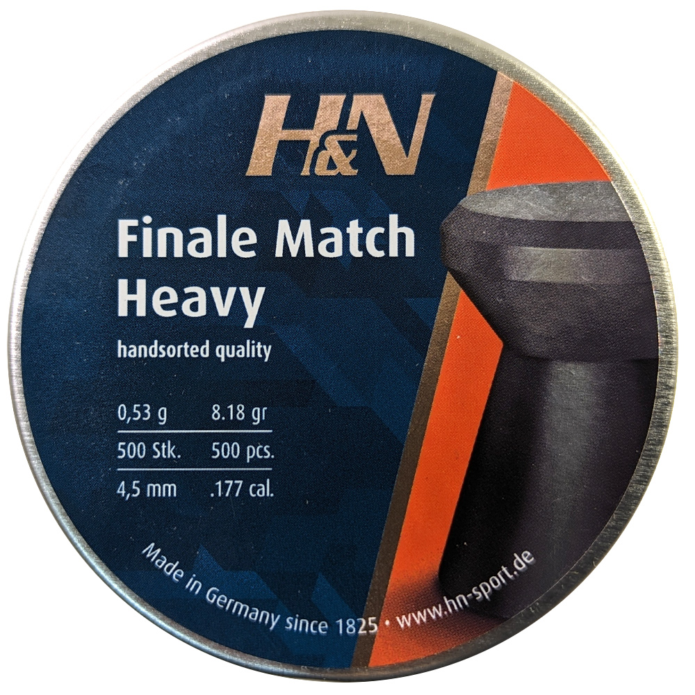 

Пули для спортивной стрельбы H&N Finale Match Heavy 4,49мм 0,53гр. (500 шт), Черный, H&N Finale Match Heavy 4,49мм 0,53гр. (500 шт)