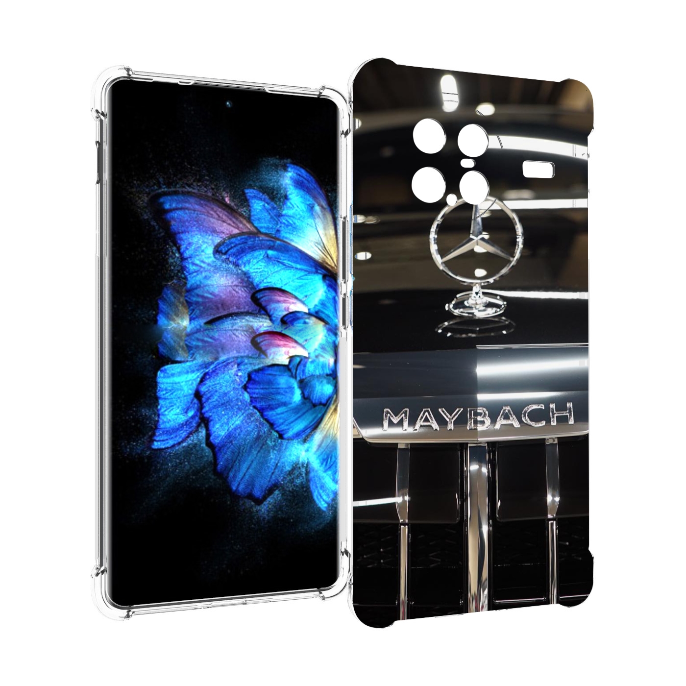 

Чехол MyPads maybach-2 для Vivo X Note 5G, Прозрачный, Tocco