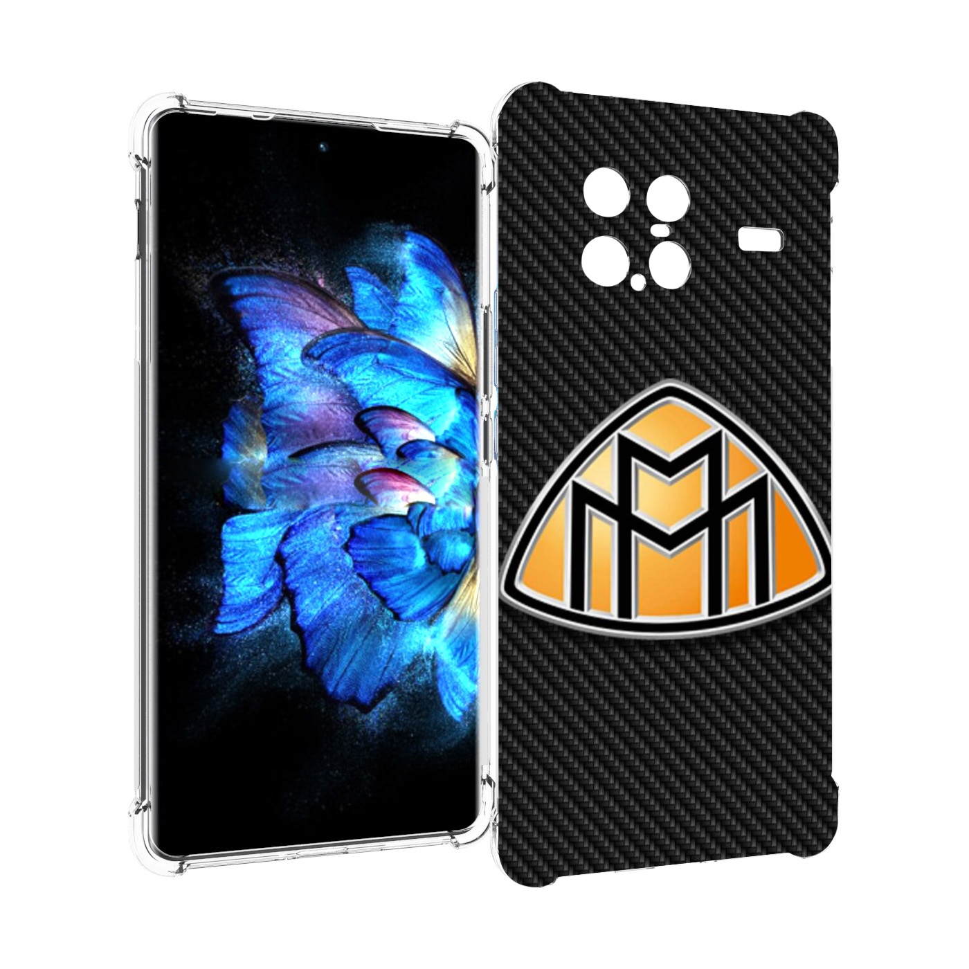 

Чехол MyPads maybach для Vivo X Note 5G, Прозрачный, Tocco