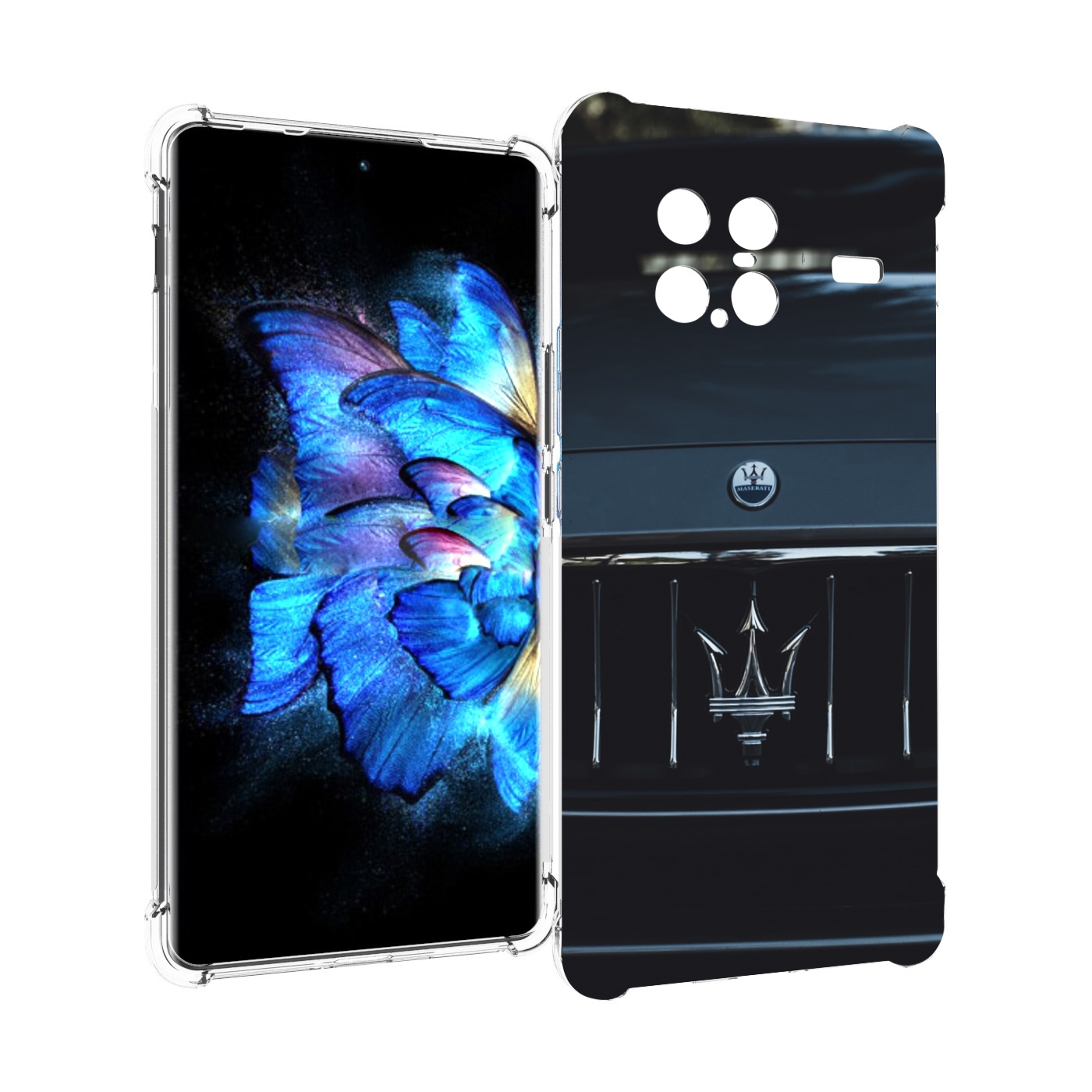 

Чехол MyPads maserati 2 для Vivo X Note 5G, Прозрачный, Tocco