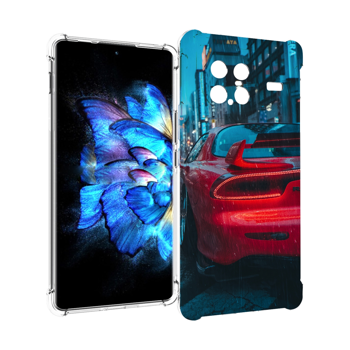 

Чехол MyPads мазда-рх7 для Vivo X Note 5G, Прозрачный, Tocco