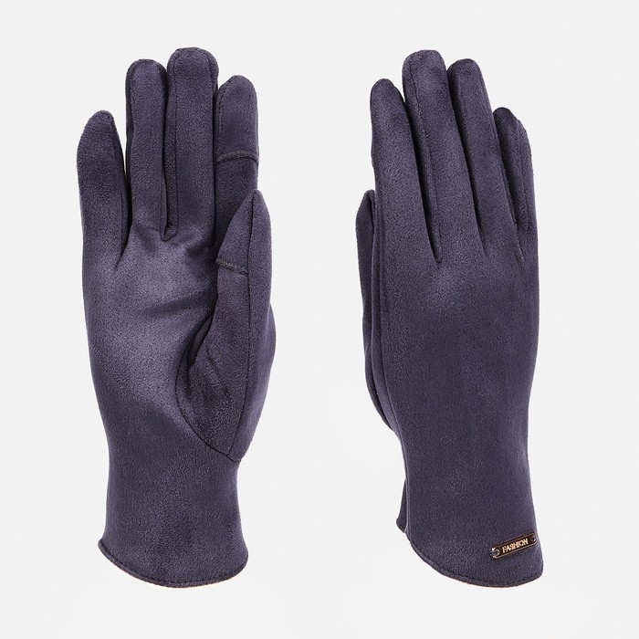 

Перчатки женские NoBrand 9731798 серые, Серый, 9731798