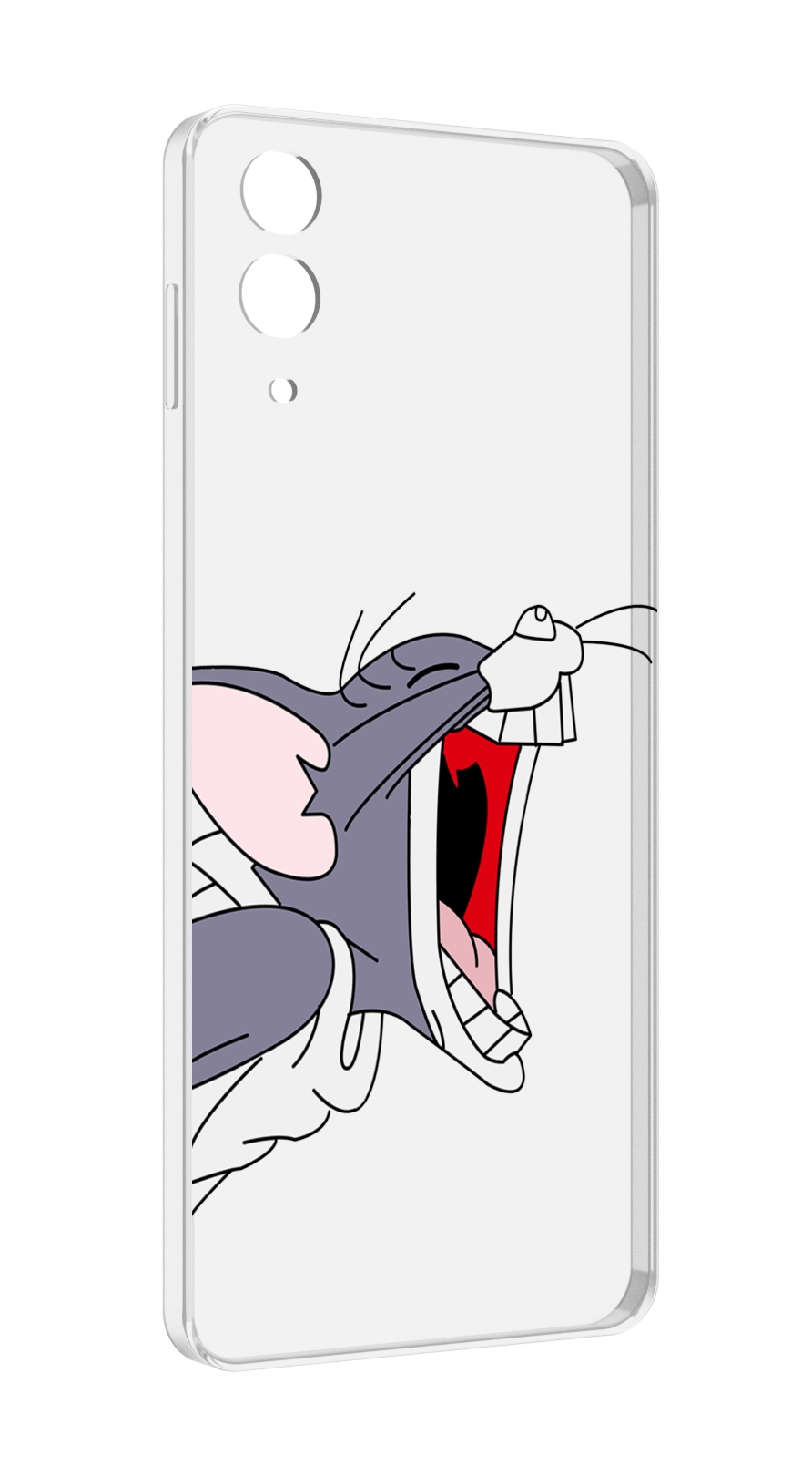 

Чехол MyPads том-голодный для Samsung Galaxy Z Flip 4 (SM-F721), Прозрачный, Tocco