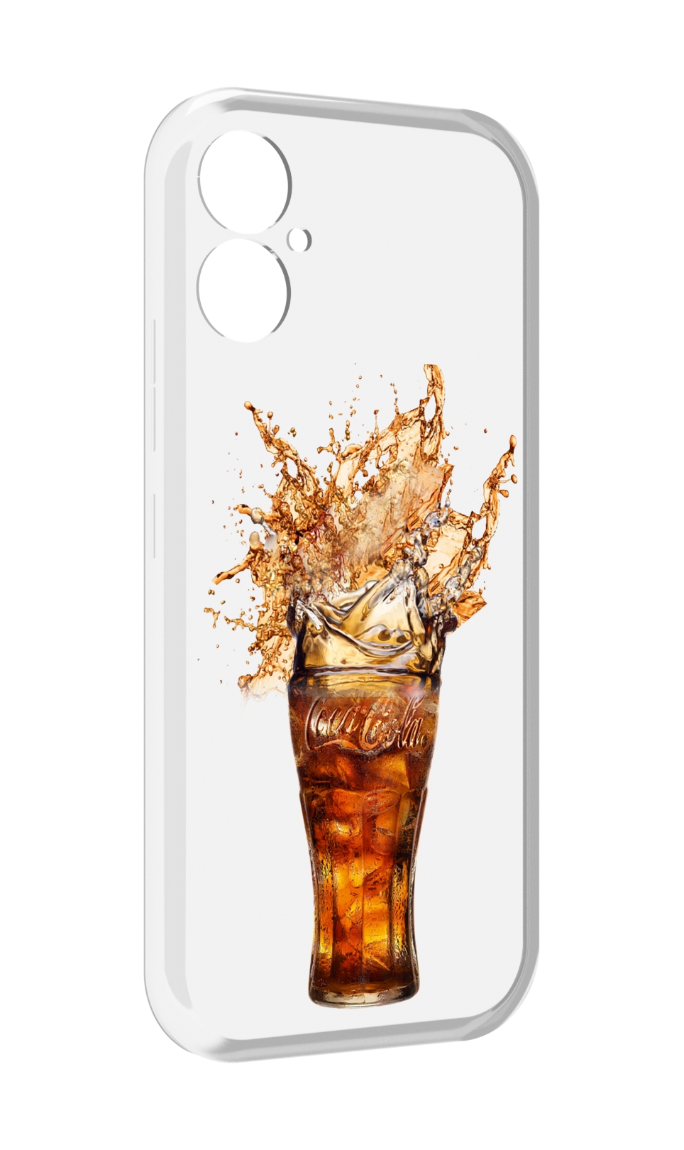 

Чехол MyPads Кола-в-стакане для Tecno Spark 9 Pro \ Spark 9T, Прозрачный, Tocco