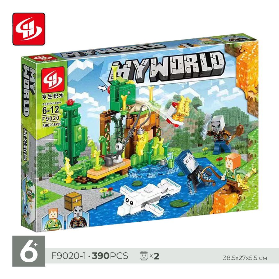 Конструктор HS My World Рыбалка 390 дет