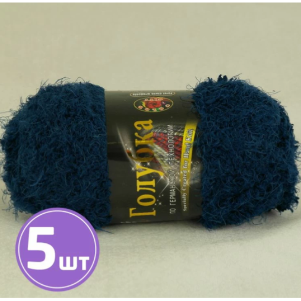 

Пряжа COLOR CITY Голубка 34, синий, 5 шт. по 50 г