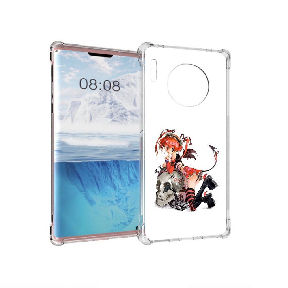 

Чехол MyPads Tocco для Huawei Mate 30 Pro аниме, Прозрачный, Tocco