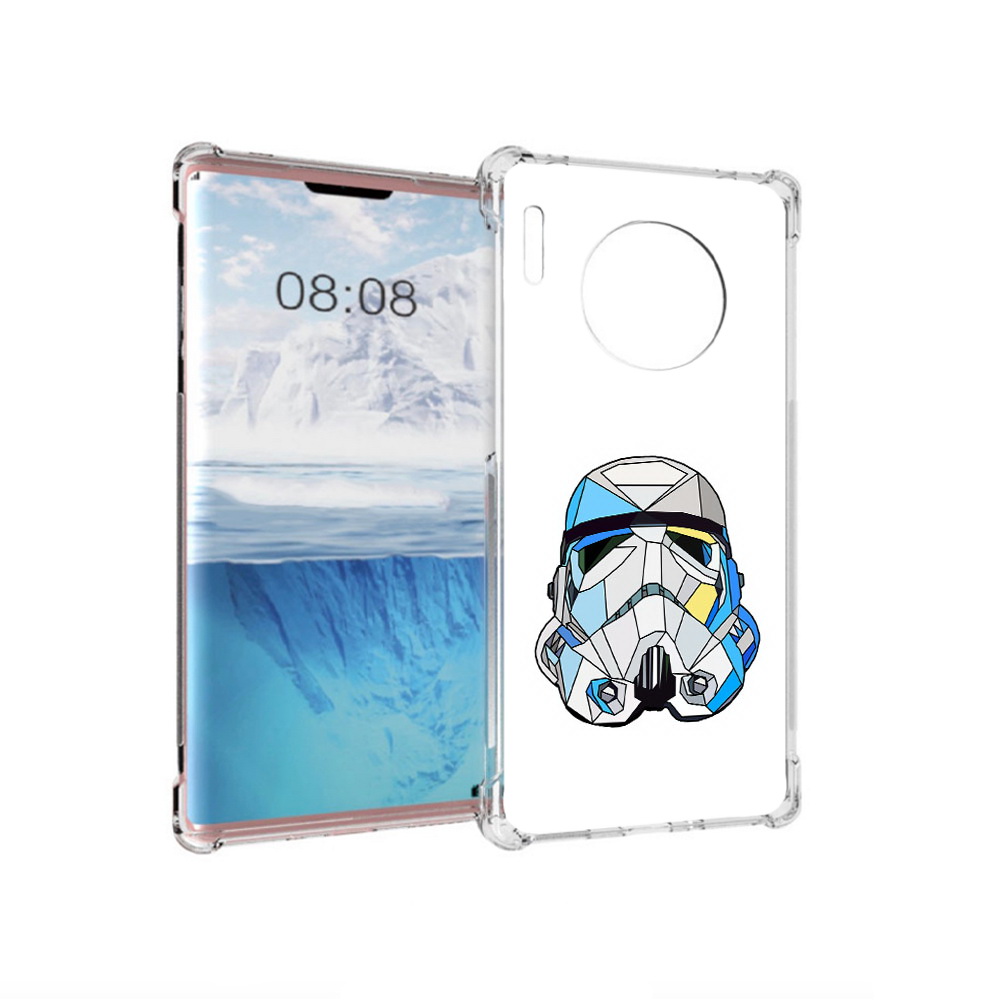 

Чехол MyPads Tocco для Huawei Mate 30 Pro star wars дарт вейдер, Прозрачный, Tocco