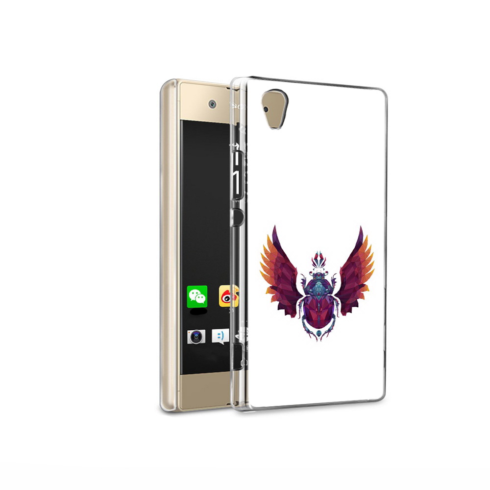 

Чехол MyPads Tocco для Sony Xperia XA1 Ultra алмазный скоробей (PT67027.252.219), Прозрачный, Tocco