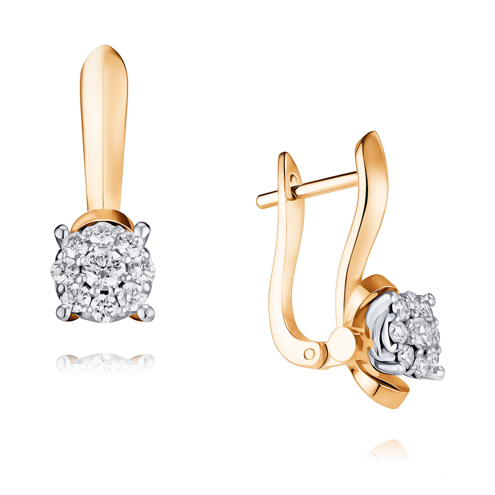 

Серьги из красного золота с бриллиантом ADAMAS 2457807/01-А50Д-41, 2457807/01-А50Д-41