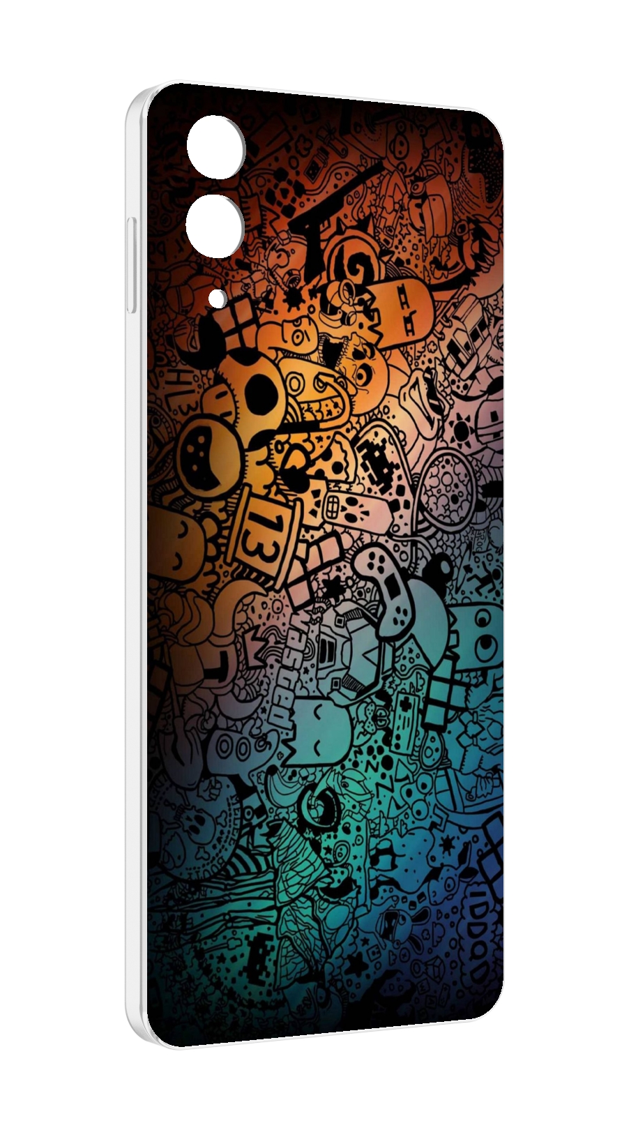 

Чехол MyPads стикеты в тени для Samsung Galaxy Z Flip 4 (SM-F721), Прозрачный, Tocco