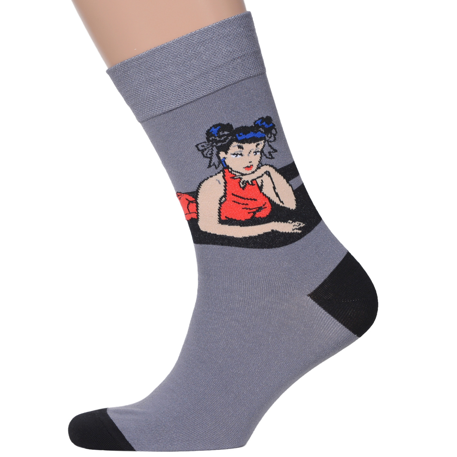 

Носки MoscowSocksClub nm-348 серые 29 (44-46), nm-348