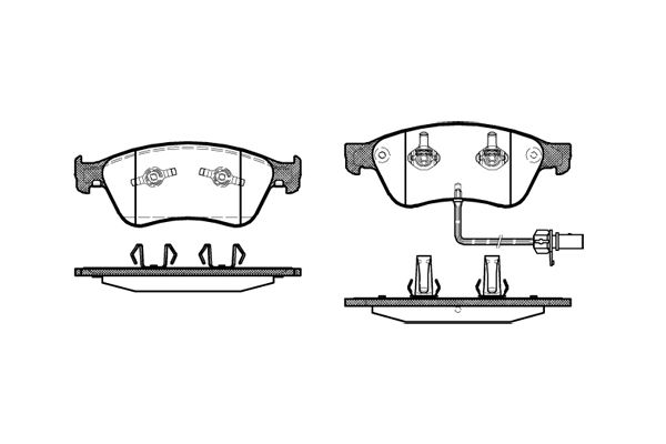 

Тормозные колодки Remsa передние для Audi A8 3.0-4.0DT 2002- 323x30 105602